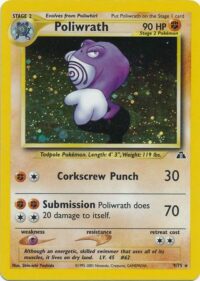 Poliwrath - 9/75 - Holo Unlimited - Inglés - Lightly Played