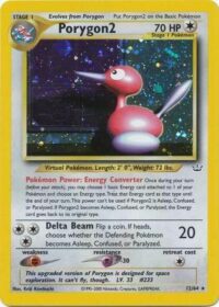 Porygon2 - 12/64 - Holo Unlimited - Inglés
