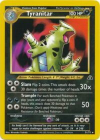 Tyranitar - 31/75 - Rare Unlimited - Inglés