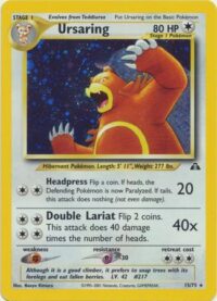 Ursaring - 15/75 - Holo Unlimited - Inglés
