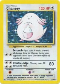 Chansey - 3/102 - Holo 1st Edition - Español - Lightly Played