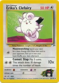 Erika's Clefairy - 25/132 - Rare Unlimited - Inglés - Lightly Played