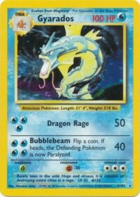 Gyarados - 6/102 - Holo 1st Edition - Español - Lightly Played