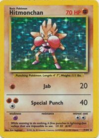 Hitmonchan - 7/102 - Holo Unlimited - Español - Played