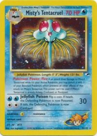 Misty's Tentacruel - 10/132 - Holo Unlimited - Inglés - Played