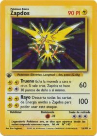 Zapdos - 16/102 - Holo 1st Edition - Español