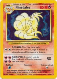 Ninetales - 12/102 - Holo Unlimited - Español - Moderately Played