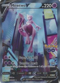 Mewtwo V - 072/078 - Alternate Art Ultra Rare - Inglés
