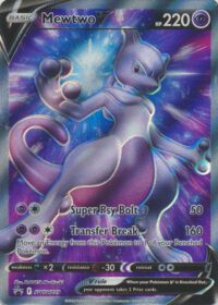Mewtwo V - SWSH229 - Full Art Ultra Rare - Inglés