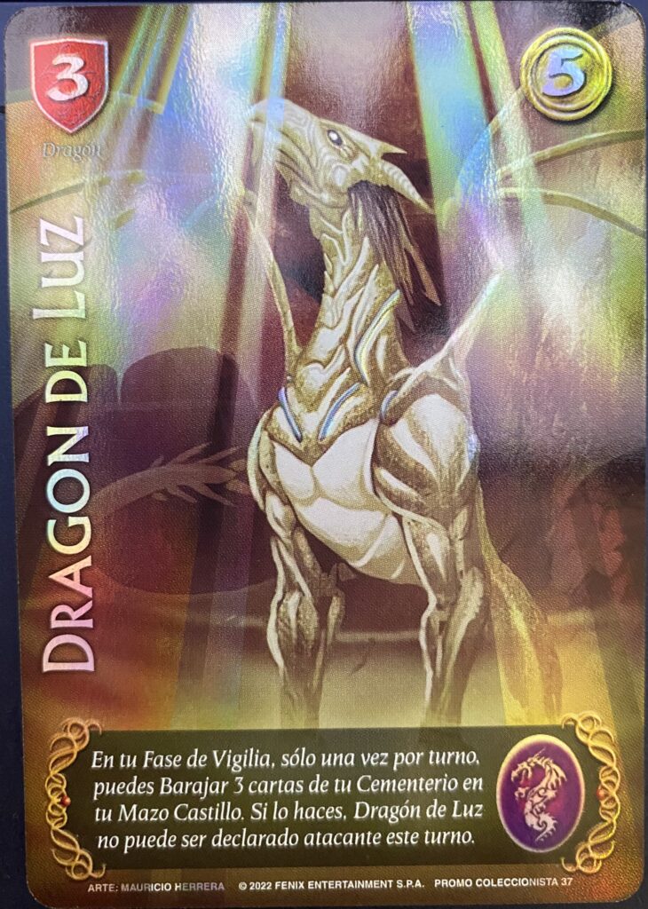 Dragon De Luz - Promo Coleccionista 37