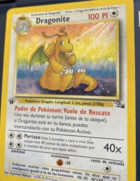 Dragonite - 4/62 - Holo 1st Edition - Español - Played (Ver fotos) - Imagen 3