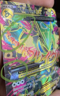 M Rayquaza EX - 105/108 - Full Art Ultra Rare - Español - Played (Ver fotos) - Imagen 3