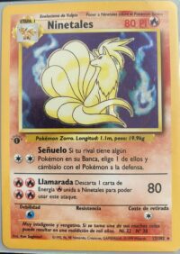 Ninetales - 12/102 - Holo 1st Edition - Español - Lightly Played