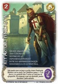 Rey Arturo Pendragon Zombie 1/236 - Promo