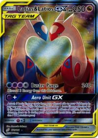 Latias & Latios GX - 170/181 - Alternate Art Ultra Rare - Inglés