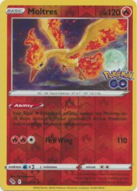Moltres - 012/078 - Holo Rare Reverse Holo - Inglés