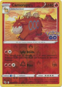 Camerupt - 014/078 - Uncommon Reverse Holo - Inglés