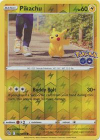 Pikachu - 027/078 - Common Reverse Holo - Inglés