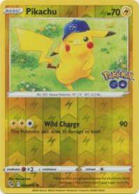 Pikachu - 028/078 - Holo Rare Reverse Holo - Inglés