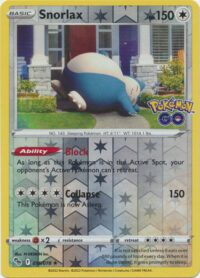Snorlax - 055/078 - Holo Rare Reverse Holo - Inglés