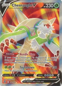 Chesnaught V - 171/195 - Full Art Ultra Rare - Inglés