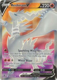 Reshiram V - 172/195 - Full Art Ultra Rare - Español
