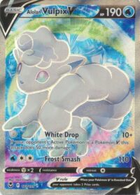 Alolan Vulpix V - 173/195 - Full Art Ultra Rare - Español