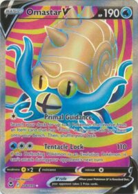 Omastar V - 174/195 - Full Art Ultra Rare - Inglés