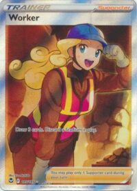Worker - 195/195 - Full Art Ultra Rare - Inglés