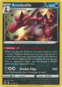 Krookodile - 113/195 - Holo Rare - Inglés