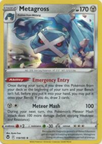 Metagross - 119/195 - Holo Rare - Inglés