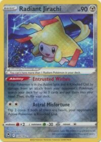 Radiant Jirachi - 120/195 - Radiant Rare - Inglés