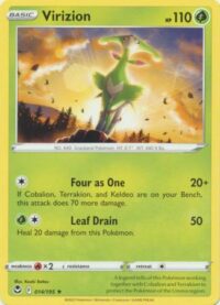 Virizion - 014/195 - Rare - Inglés