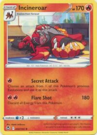 Incineroar - 032/195 - Rare - Inglés
