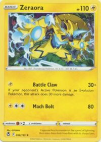Zeraora - 056/195 - Rare - Inglés