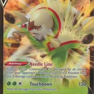 Chesnaught V - 015/195 - Ultra Rare - Español
