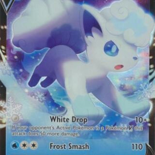 Alolan Vulpix V - 033/195 - Ultra Rare - Español