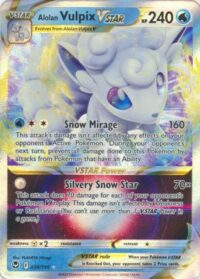 Alolan Vulpix VSTAR - 034/195 - Ultra Rare - Inglés