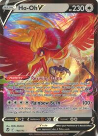 Ho-Oh V - 140/195 - Ultra Rare - Inglés
