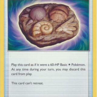 Unidentified Fossil - 165/195 - Uncommon - Inglés