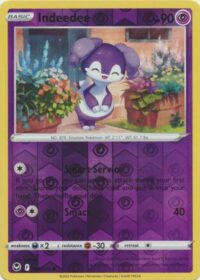 Indeedee - 086/195 - Common Reverse Holo - Inglés