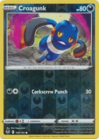 Croagunk - 109/195 - Common Reverse Holo - Inglés