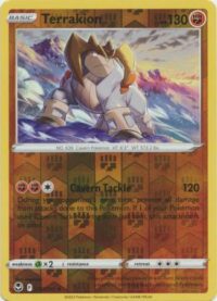 Terrakion - 097/195 - Holo Rare Reverse Holo - Inglés