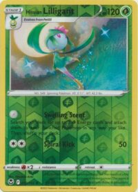 Hisuian Lilligant - 010/195 - Rare Reverse Holo - Inglés