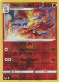 Delphox - 027/195 - Rare Reverse Holo - Inglés
