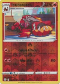 Incineroar - 032/195 - Rare Reverse Holo - Inglés