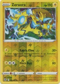 Zeraora - 056/195 - Rare Reverse Holo - Inglés