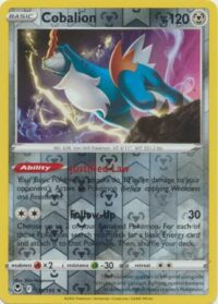 Cobalion - 126/195 - Rare Reverse Holo - Inglés