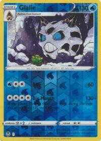 Glalie - 042/195 - Uncommon Reverse Holo - Inglés