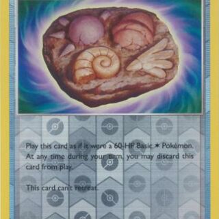 Unidentified Fossil - 165/195 - Uncommon Reverse Holo - Inglés